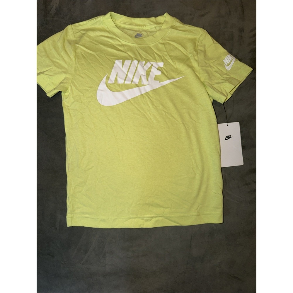 Nike Youth Uni Sex Tshirt Loose Fit Lemon Twist Sz Small (6)